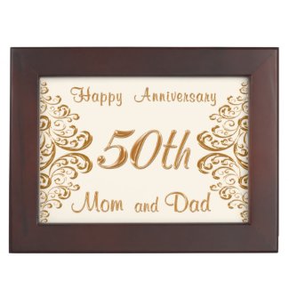 What Gift for 50th Wedding Anniversary for Mom and Dad