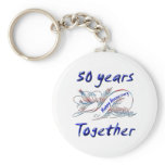 50th. Anniversary Key Chains