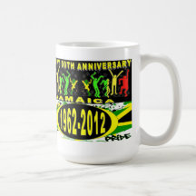 50th anniversary of Jamaica Mug