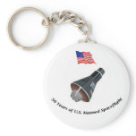 50th Anniversary of U.S. Manned Spaceflight keycha Key Chains