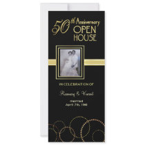 50th Anniversary Open House - Photo Optional Invitations