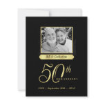 50th Anniversary Party - Custom Photo Invitations