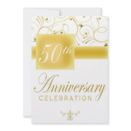 50th Anniversary Party Invitation invitation