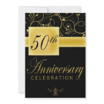50th Anniversary Party Invitation