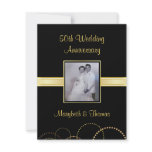 50th Anniversary Party Invitation - Photo Optional