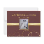 50th Anniversary Party Invitation - Photo Optional