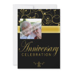 50th Anniversary Party Invitation With Photo