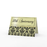 50th Anniversary Party Invite (Chaucer/champagne) Card