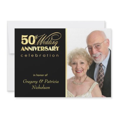 50th Anniversary Party - Photo Invitations by SquirrelHugger