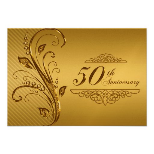 50th Anniversary RSVP Card
