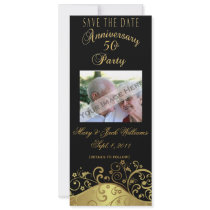 50th Anniversary Save the Date Card/Invitation