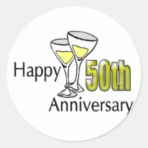 50th anniversary sticker