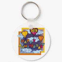 50TH ANNIVERSARY T keychains