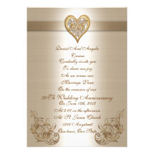 50th Anniversary vow renewal Invitation