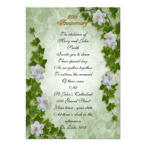 Renewal Of Vows Invitations Uk