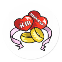 50th anniversary w sticker