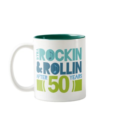 50th Anniversary Wedding Gift Coffee Mug