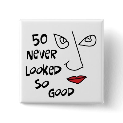 50th birthday, 50 never looked so good! pins by 50thbirthdaygifts_