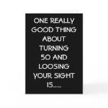 50th BIRTHDAY ADVANTAGES Card