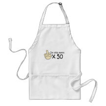 50th Birthday Apron