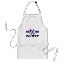 50th Birthday Apron