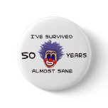 50th Birthday Pin