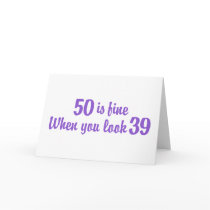 50th Birthday Greeting Cards