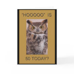 50th Birthday Card