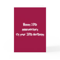 50th Birthday Greeting Card