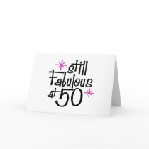 50th Birthday Greeting Cards