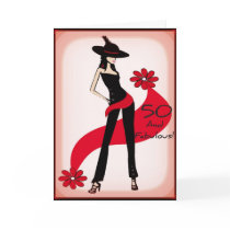 50th Birthday Card for Women