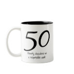 50th Birthday Disguise Mug