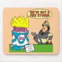 50th Birthday Fire Storm Mousepad by 50th_birthday_gifts 50th Birthday Fire Storm Mousepad