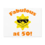 50th Birthday Gag Gift Post Cards