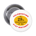 50th Birthday Gag Gifts Button