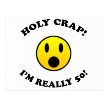50th Birthday Gag Gifts Postcards