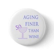 50th Birthday Gift Idea Buttons