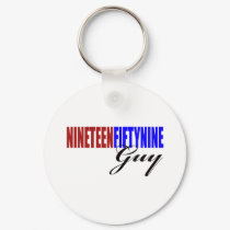 50th Birthday Gifts, 1959 Guy! keychains by 50thbirthdaygifts 50th Birthday Gifts, 1959 Guy! keychains
