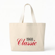50th birthday gifts, 1960 Classic! Canvas Bags