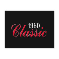 50th birthday gifts, 1960 Classic! Post Card