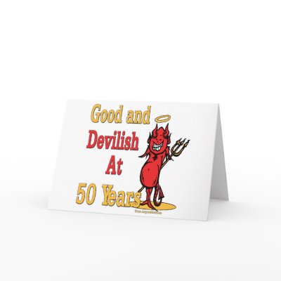 50th Birthday Gifts cards
