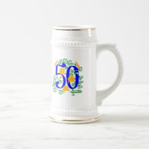 50th Birthday Gifts Coffee Mugs