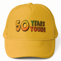 50th Birthday Gifts hats