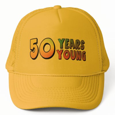 50th Birthday Gifts hats