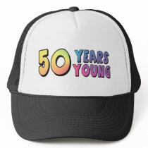 50th Birthday Gifts hats