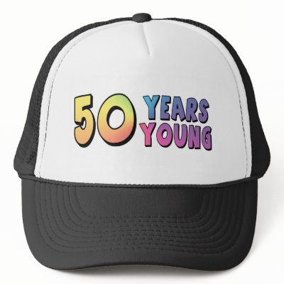 50th Birthday Gifts hats