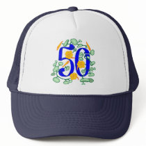 50th Birthday Gifts Trucker Hat