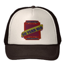 50th Birthday Gifts Hat