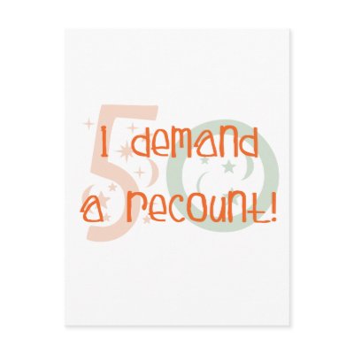 Demand A Recount