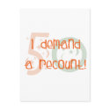 50th birthday gifts, I demand a recount! postcards by 50thbirthdaygifts_ 50th birthday gifts, I demand a recount! postcards